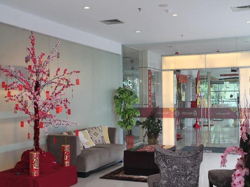 Ameera Hotel Pekanbaru Buitenkant foto